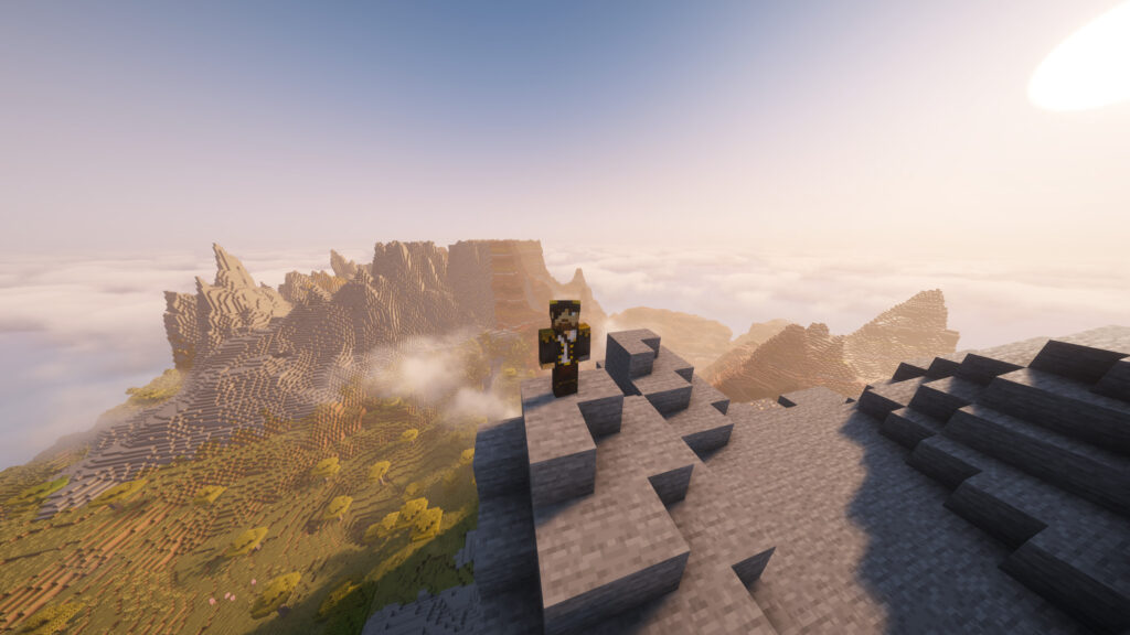 Minecraft Seed With Broken Mountains