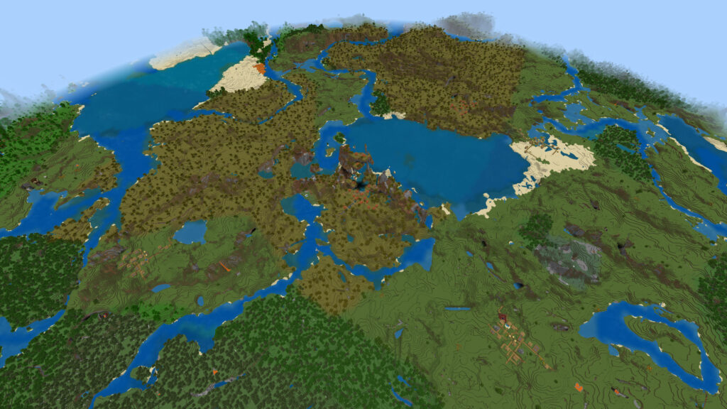 Minecraft 1.21 Survival Seed With 5 villages On Spawn 2026