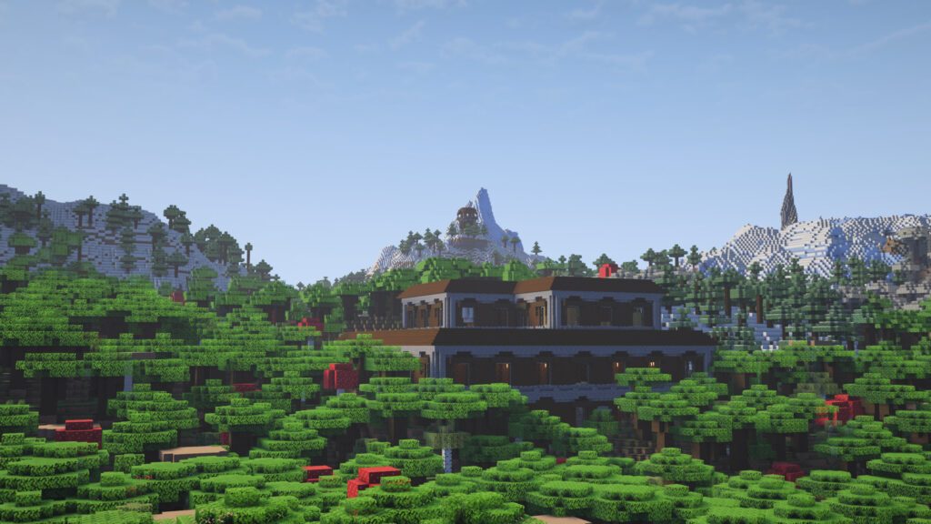 Rare Minecraft survival seed 2026 world generation landscape