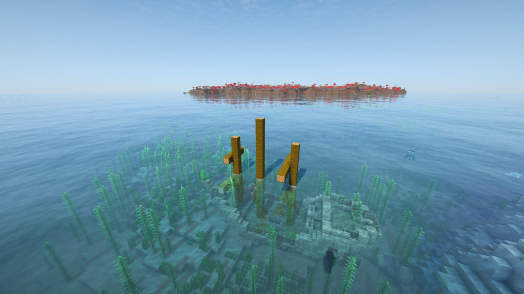 Minecraft Mushroom Fields Spawn Seed rare survival island biome