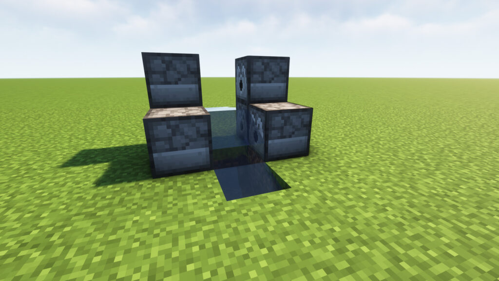 Minecraft TNT Water Cannon