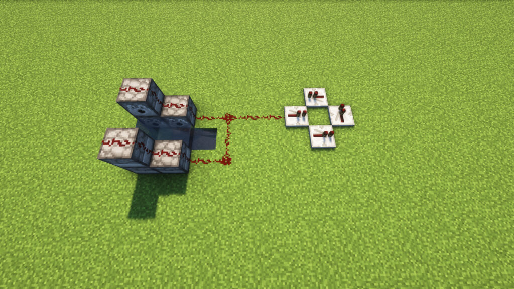 Minecraft Automatic Redstone Clock