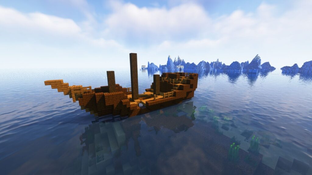 Woodland Mansion Seeds Minecraft featuring a Woodland Mansion, Trail Ruins, Mushroom Island, and Village